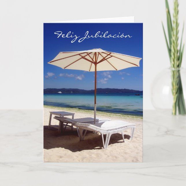 Tarjeta jubilación del feliz (Anverso)