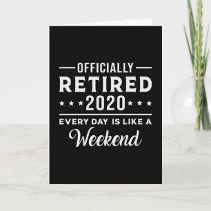 Tarjeta Jubilación Jubilado 2020 Retirarse Abuelo Regalo D