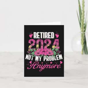 Tarjeta Jubilada 2024 Divertida Jubilación Para Mujeres 20