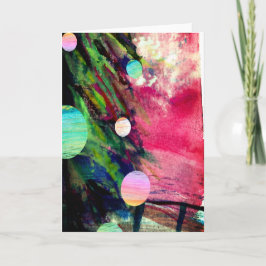 Tarjeta Jubilant Navidad Tree Holiday