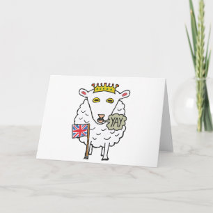 Tarjeta Jubilee Royal Sheep