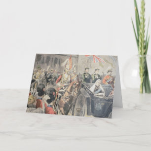 Tarjeta Jubileo de la Reina de Inglaterra