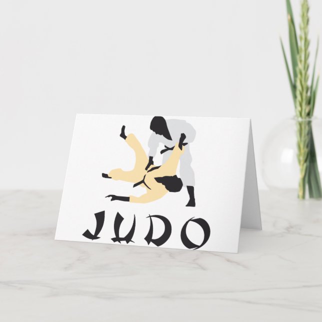 Tarjeta judo (Anverso)