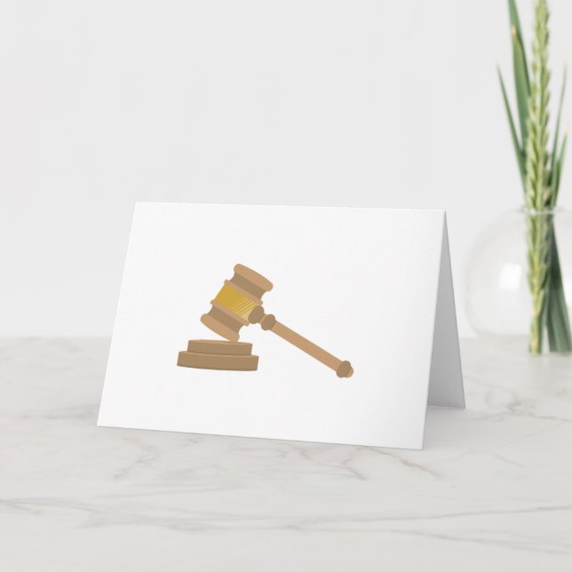 Tarjeta Jueces Gavel (Anverso)