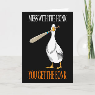 Tarjeta Juega Con El Juego De Ganso Honk Gamer Club De Mad