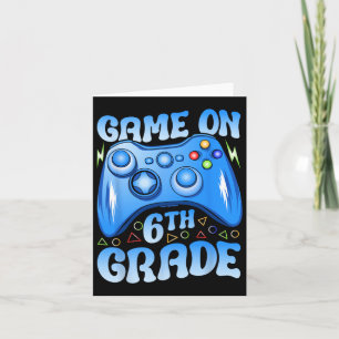 Tarjeta Juego activado 6to grado de vuelta al cole video G