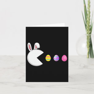 Tarjeta Juego Bunny Eggs Easter Gamer Niños Hombres Jugar