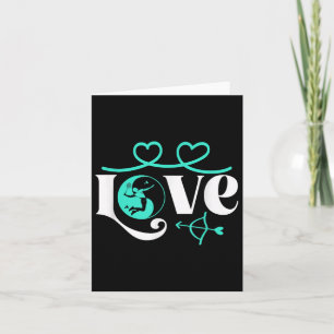 Tarjeta Juego de Badminton Shuttle Yin-yang-love Badmin