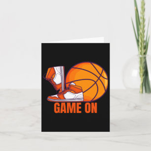 Tarjeta Juego De Baloncestistas