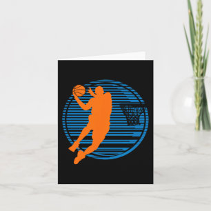 Tarjeta Juego de baloncesto Dunk Player Court Sport Ball