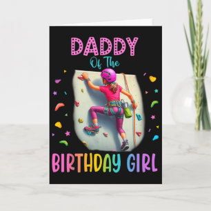 Tarjeta Juego de escalada en roca interior Cumpleaños Fies
