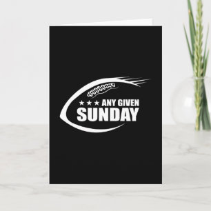 Tarjeta Juego de fútbol americano divertida idea de regalo