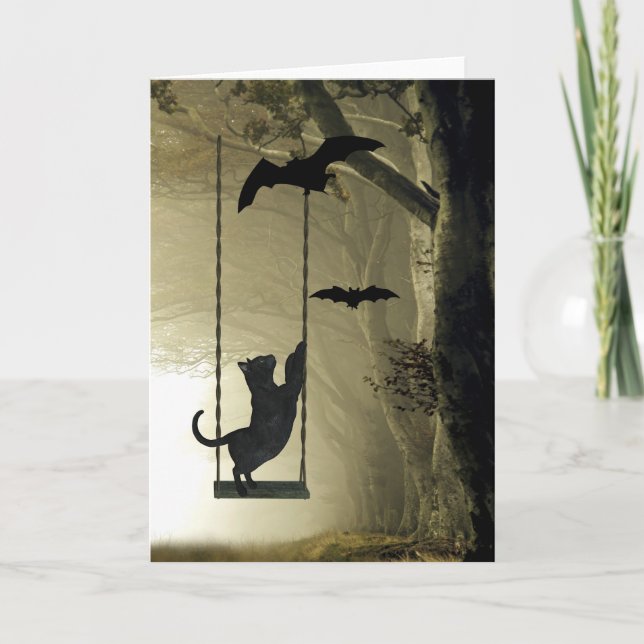 Tarjeta Juego de Halloween (Anverso)