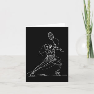 Tarjeta Juego de lanzadera de dibujos para jugador de Badm