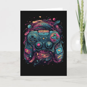 Tarjeta Juego De Rave De Juego De Gaming De Control Nerd R