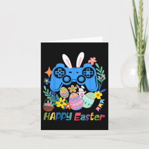 Tarjeta Juego de video Bunny Eggs Costume Día de Pascua Ni