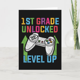 Tarjeta Juego de Video de Regreso a la Escuela para Jugado