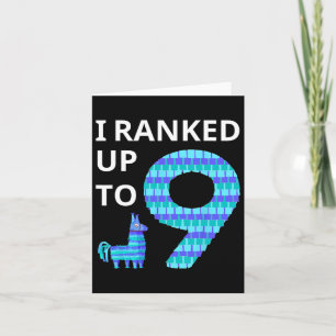 Tarjeta Juego De Video Llama Piñata Bi De 9 Años