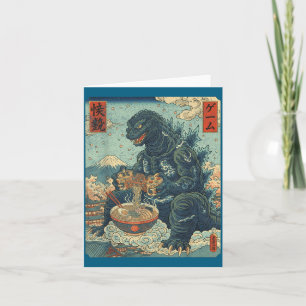 Tarjeta Juego de Video Ramen de Kaiju Gamer