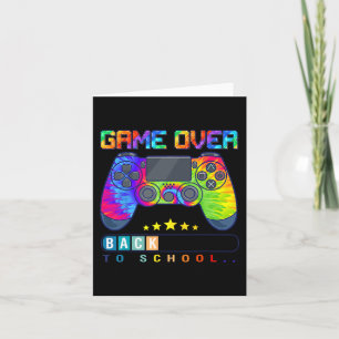Tarjeta Juego De Vuelta Al Colegio Divertido Niños Primer 