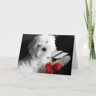 Tarjeta Juego del perrito