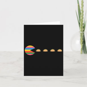 Tarjeta Juego divertido de Cinco De Mayo, fiesta mexicana 