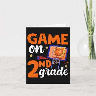 Tarjeta Juego En 2º Grado Bysketbyll Pasar A Estudiantes E