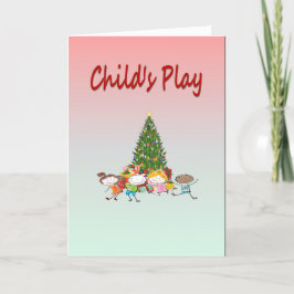 Tarjeta Juego infantil