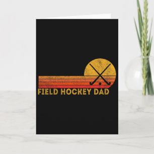 Tarjeta Juego Retro de Hockey sobre Césped para Papá Ll