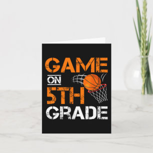 Tarjeta Juegos Divertidos En Baloncesto De Quinto Grado Pr