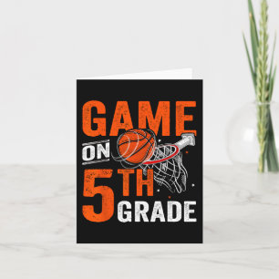 Tarjeta Juegos Divertidos En Baloncesto De Quinto Grado Pr