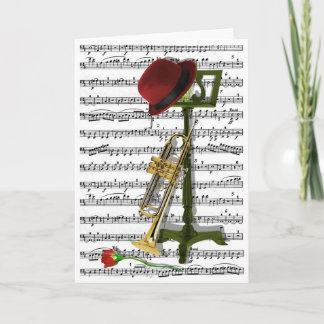 Tarjeta Juegue ese jazz