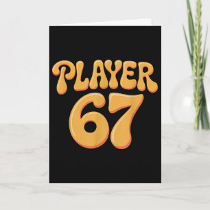 Tarjeta Jugador 67 Alpha Slang Gen 67º Número 67