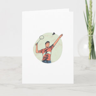 TARJETA JUGADOR DE BÁDMINTON