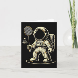 Tarjeta Jugador de bádminton del transbordador espacial as