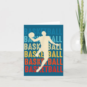 Tarjeta Jugador de Baloncesto Divertido Entrenador Fanátic