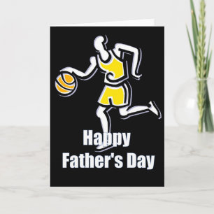 Tarjeta Jugador de baloncesto - Feliz Día del Padre