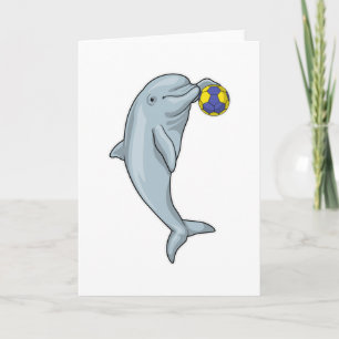 Tarjeta Jugador de balonmano Dolphin