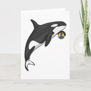Tarjeta jugador de balonmano Orca Handball