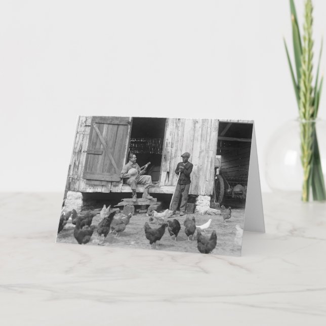 Tarjeta Jugador de Banjo Barnyard, 1927 (Anverso)