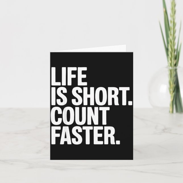 Tarjeta Jugador de Bridge Divertido Contrato Bridge  (Anverso)