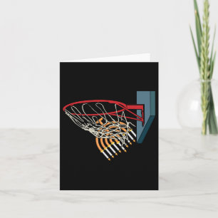 Tarjeta Jugador de Bysketbyll Menorah Hanukkah Sport Chanu