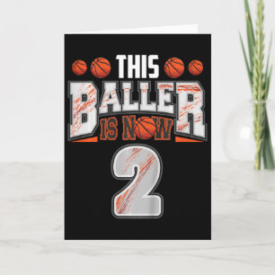 Tarjeta Jugador de Bysketbyll para niños de 2 años Bysketb