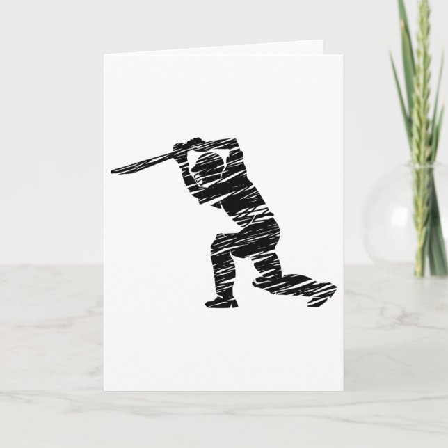 Tarjeta Jugador de críquet 1 (Anverso)