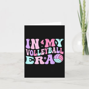 Tarjeta Jugador de entrenador de voleibol en mi era