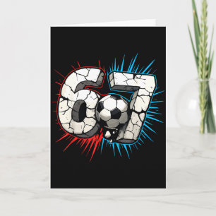 Tarjeta Jugador de fútbol 67 Seis Siete Meme 67 Niños Dive