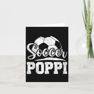 Tarjeta Jugador de fútbol Poppi Día del Jugador de Fútbol