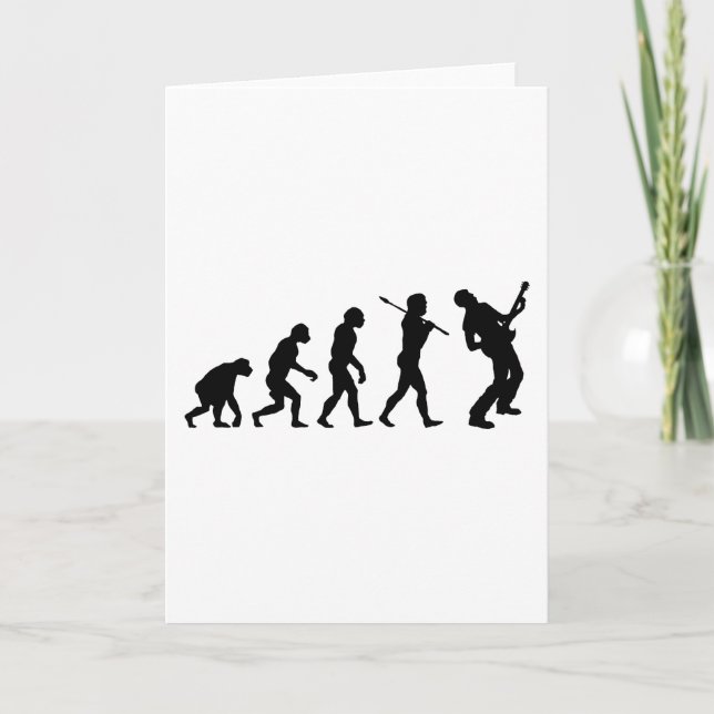 Tarjeta Jugador de guitarra (Anverso)