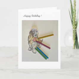 Tarjeta Jugador de guitarra feliz cumpleaños