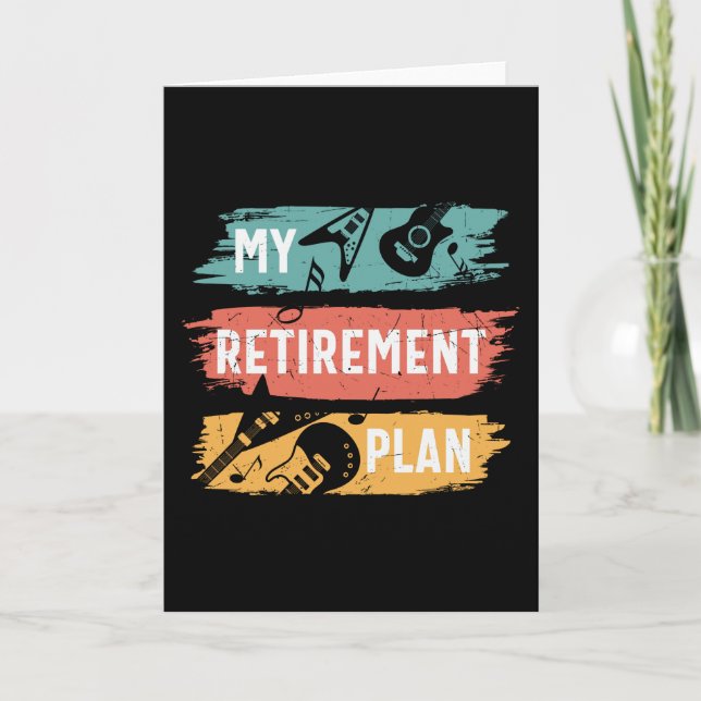 Tarjeta Jugador de guitarra retirado (Anverso)